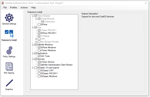 SafeNet Authentication Client